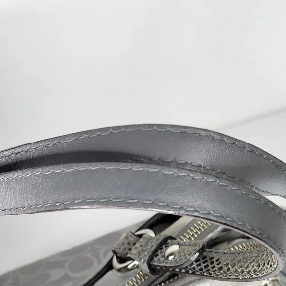 COACH Signature Penelope Shoulder Bag. - Picture 15 of 16